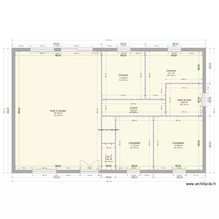 PLAN MAISON . Plan de 