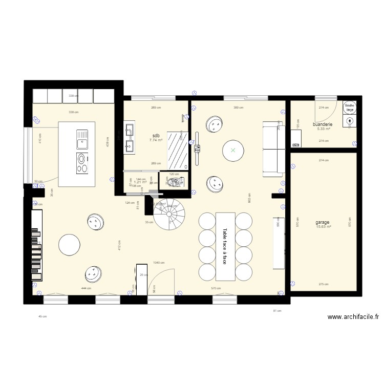 electricité. Plan de 0 pièce et 0 m2