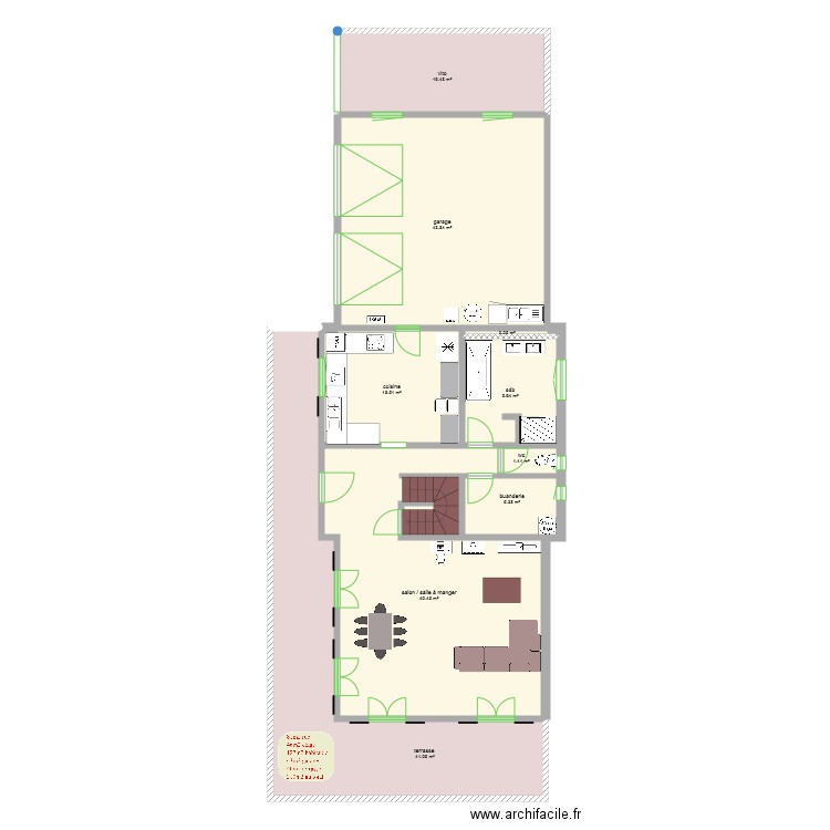 maison troyet. Plan de 0 pièce et 0 m2