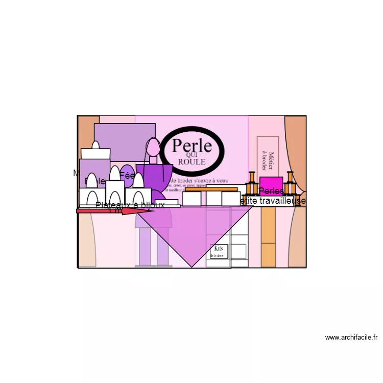 Salon 2020 Chessy les Mines Vue de face. Plan de Salon 2020 Chessy les Mines Vue de face. Plan de