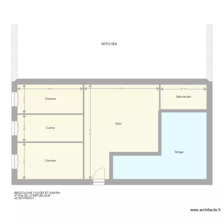 BENZIOUCHE YOUCEF. Plan de 