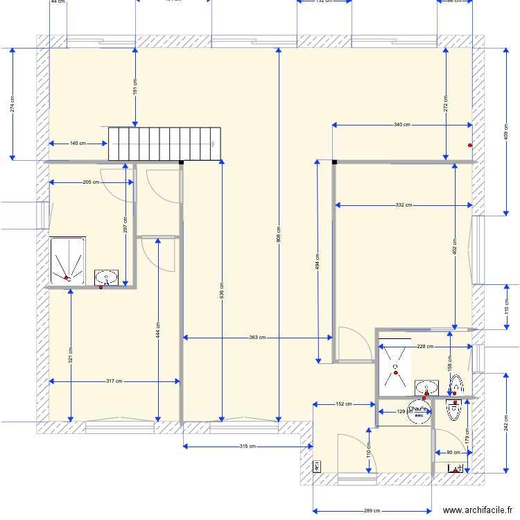 plan N2. Plan de 0 pièce et 0 m2