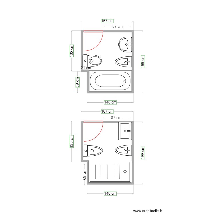 MONTSERRAT CARRETE. Plan de 1 pièce et 3 m2