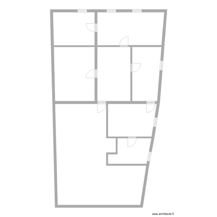 STIRN CHATENOIS. Plan de 