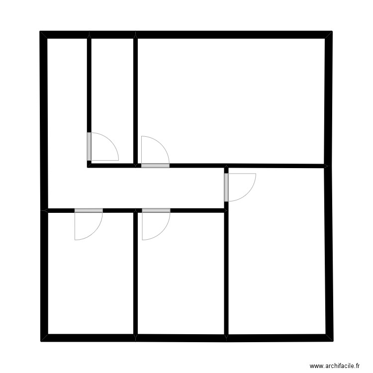 SERVIEN. Plan de 24 pièces et 492 m2