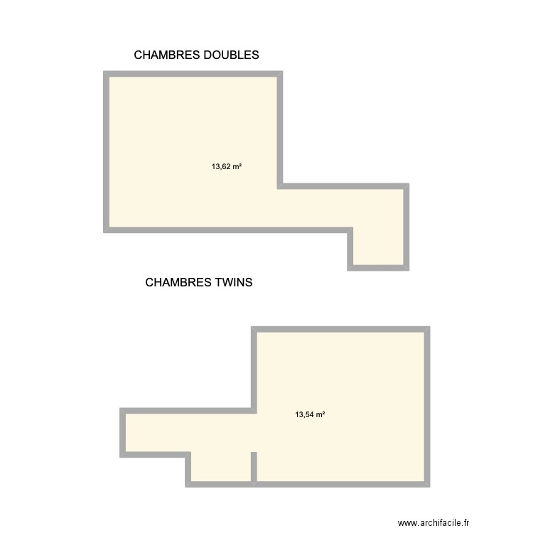 NATURA. Plan de 2 pièces et 27 m2