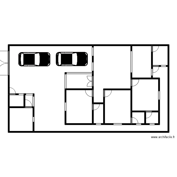 MonFirstPlan. Plan de 13 pièces et 169 m2