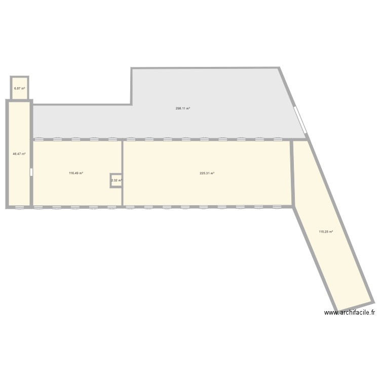 Loft Fred. Plan de 0 pièce et 0 m2