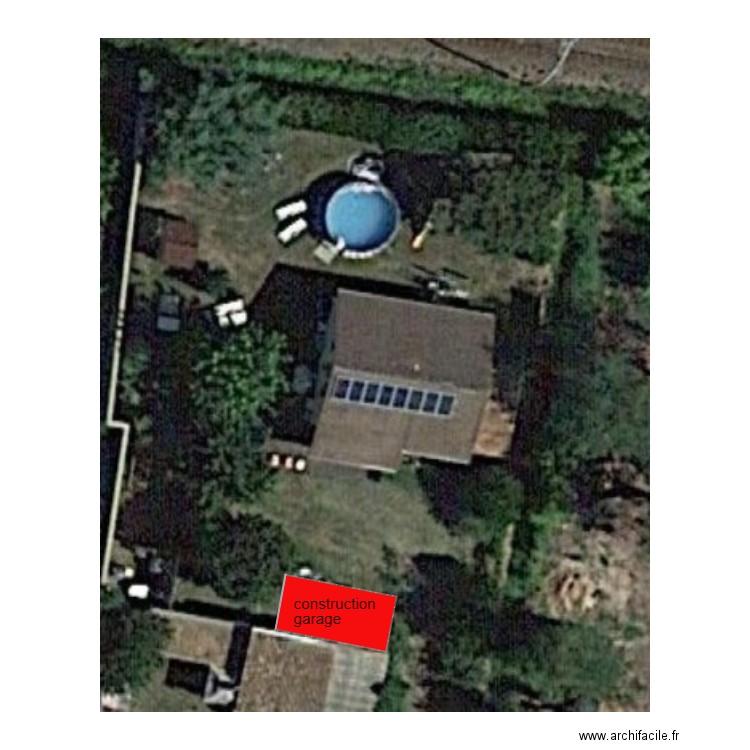 terrain. Plan de 0 pièce et 0 m2