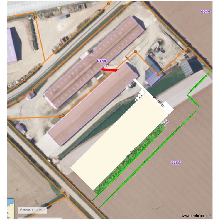 projet 2. Plan de 0 pièce et 0 m2