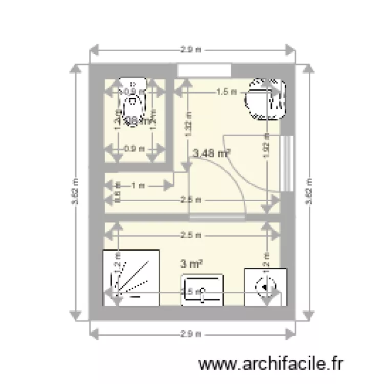 Thebault actuel. Plan de Thebault actuel. Plan de