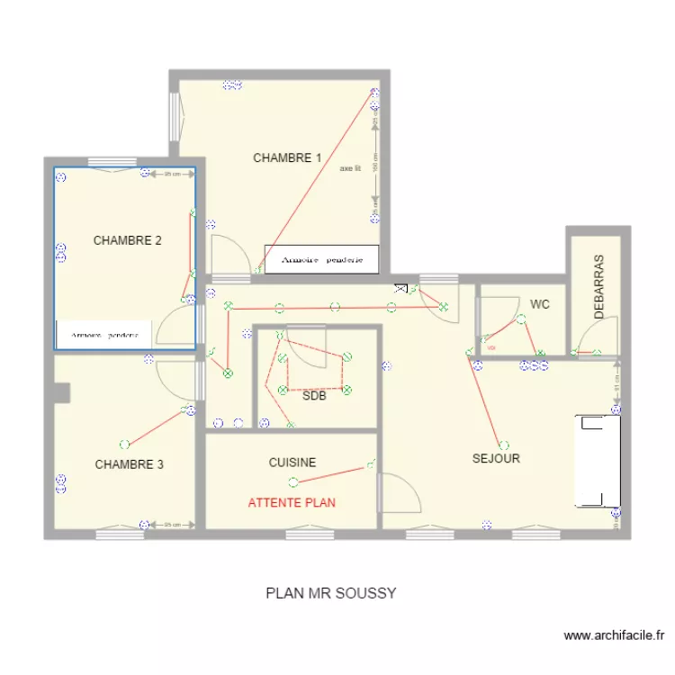 PLAN SOUSSY. Plan de 