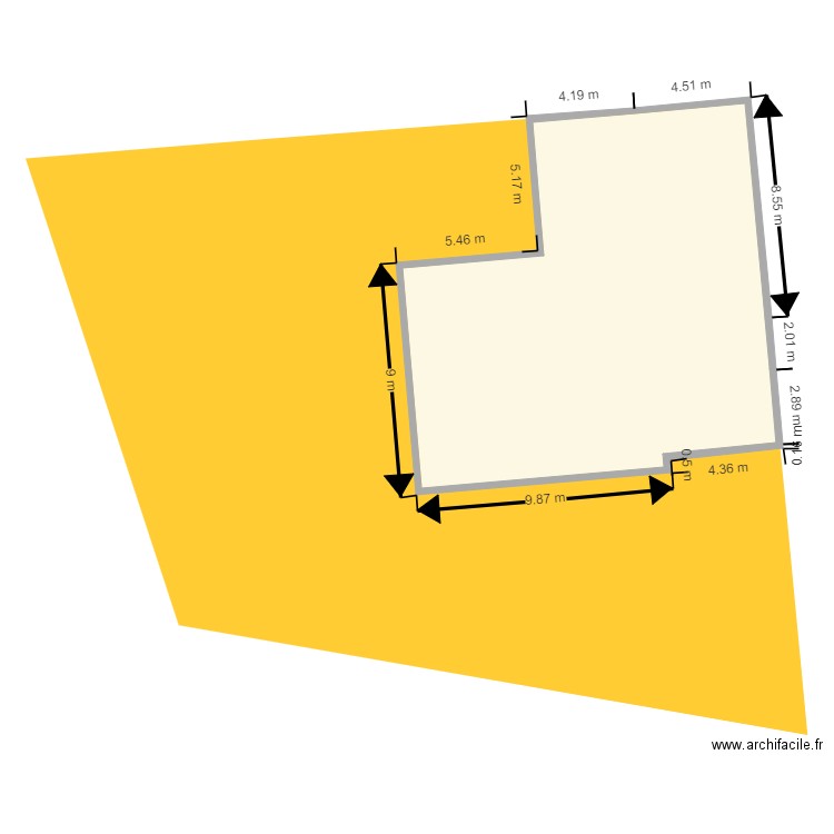 BISSONAVANT. Plan de 0 pièce et 0 m2