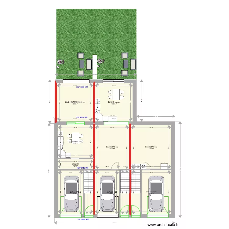 Allinges2. Plan de 