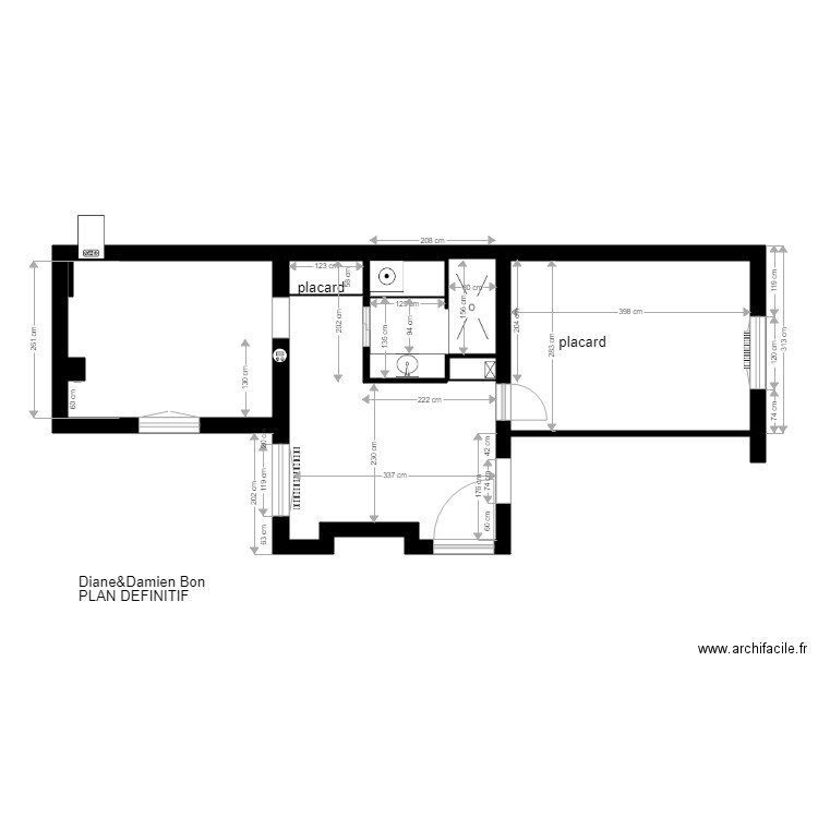 diane et damien plan définitif v3. Plan de 0 pièce et 0 m2