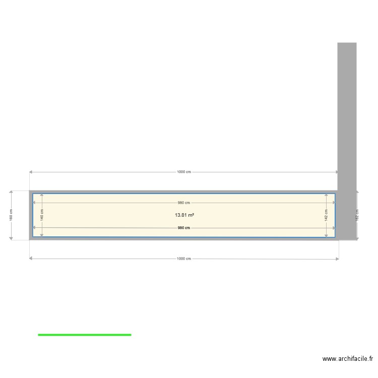 COUPE GARAGE MUE EXTERIEUR GAUCHE. Plan de 0 pièce et 0 m2