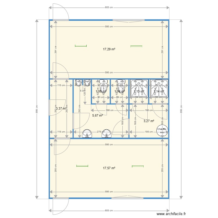 WC Douche brussels environnement. Plan de 0 pièce et 0 m2