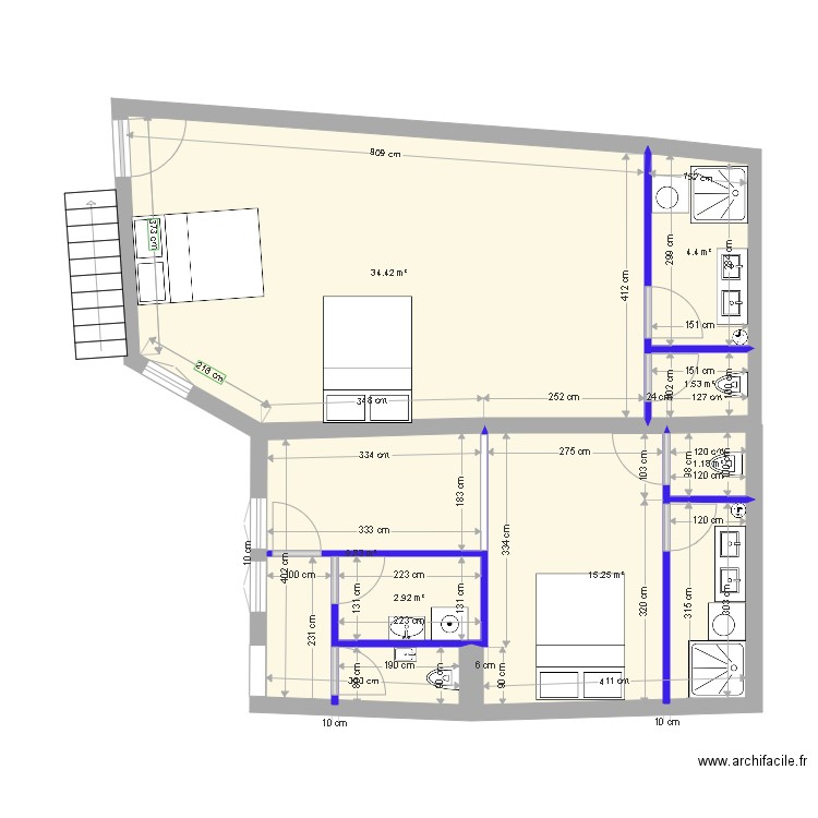 ABC1. Plan de 0 pièce et 0 m2