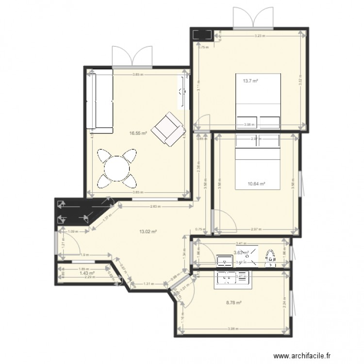 F3 CRS NAP. Plan de 0 pièce et 0 m2