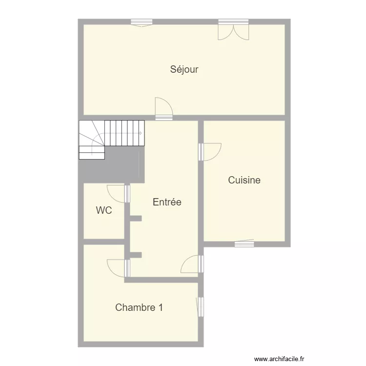 Logement 004. Plan de 