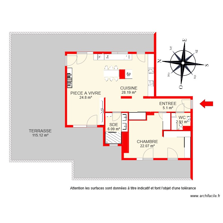 BI 5924. Plan de 0 pièce et 0 m2