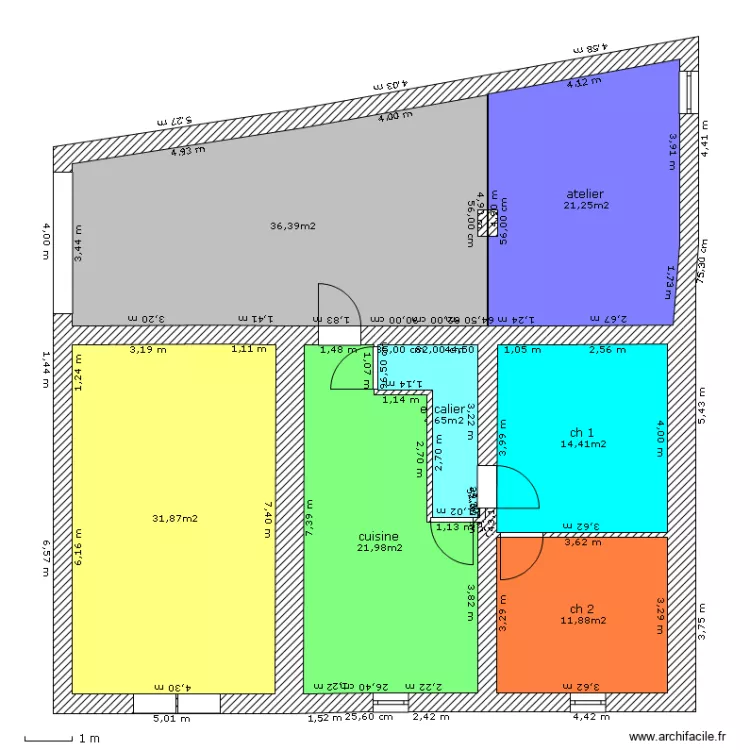 1 ETAGE. Plan de 1 ETAGE. Plan de