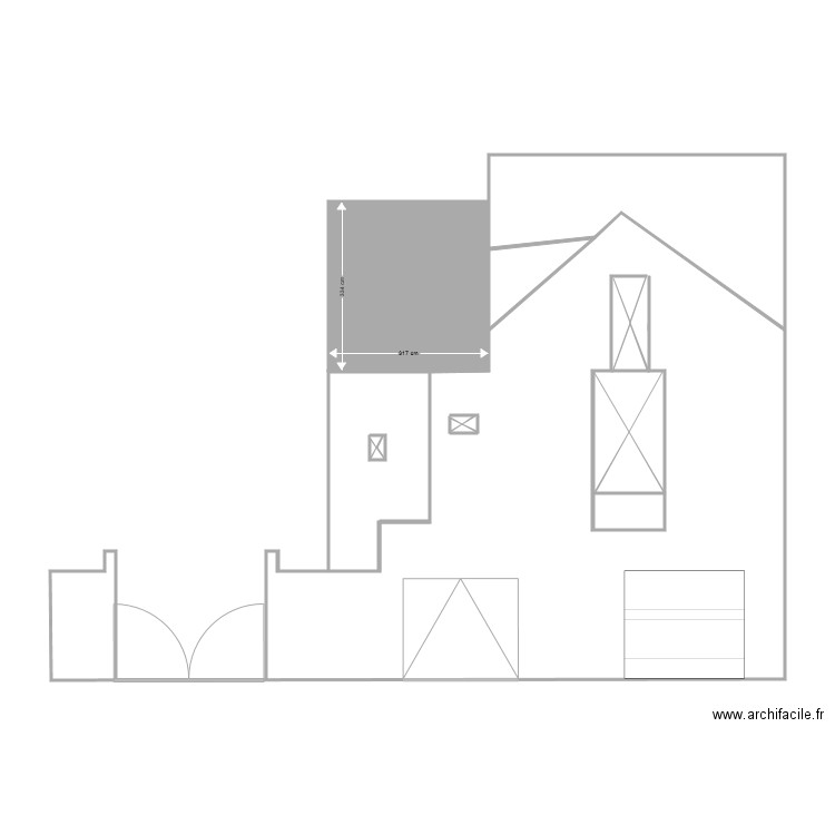 plan maison. Plan de 0 pièce et 0 m2