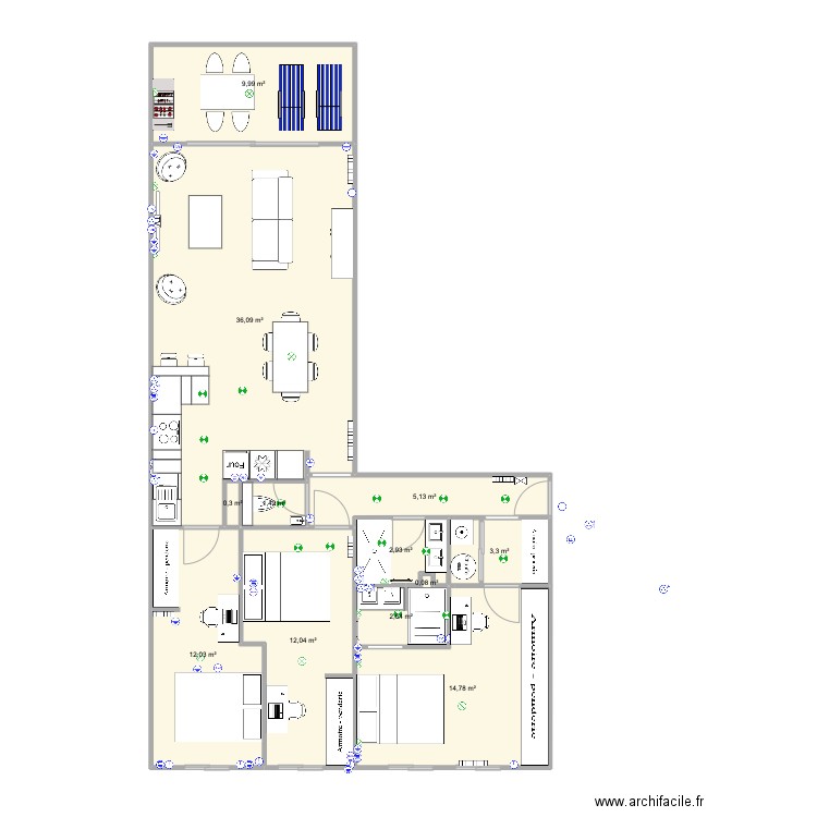 Santa Barbara Cotes V9. Plan de 0 pièce et 0 m2