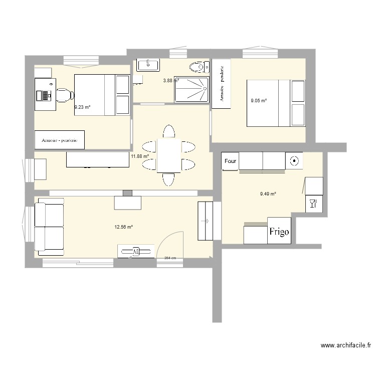 Projet 05. Plan de 0 pièce et 0 m2