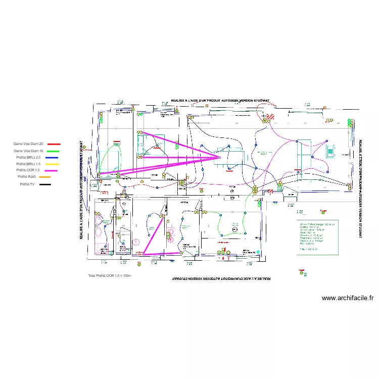Florian Morille OOR. Plan de 