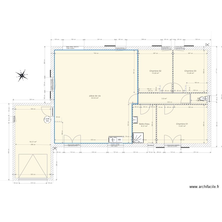 Maison octobre. Plan de 0 pièce et 0 m2