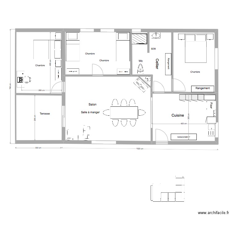 ESSAI 6 octobre. Plan de 0 pièce et 0 m2