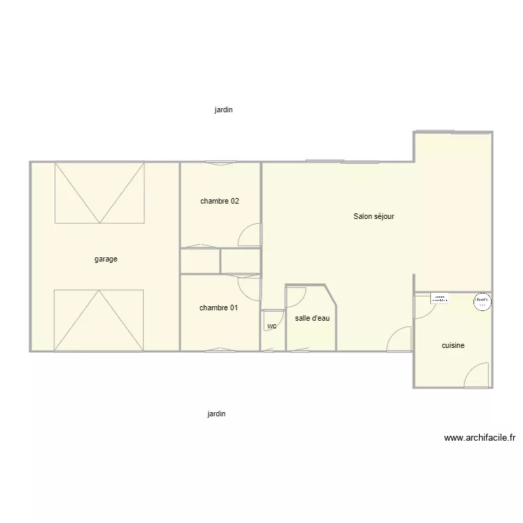 gouraud 1100 am. Plan de 