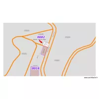 PLAN DE MASSE ABRI DE JARDIN A COTE DE LA DEPENDANCE