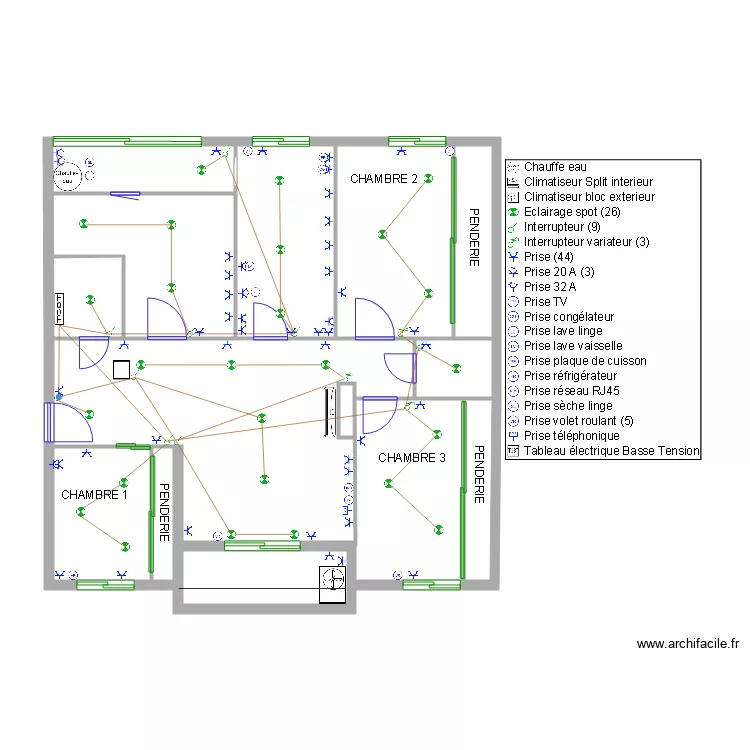 371 romain rolland bis eclairage. Plan de 