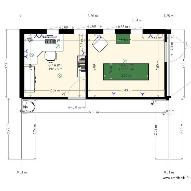 garage Marie V3 ELECTRICITE. Plan de 0 pièce et 0 m2