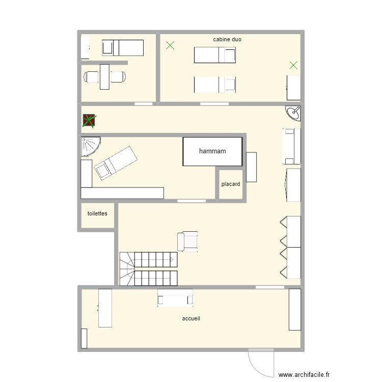 spa sourve d'hylé. Plan de 0 pièce et 0 m2