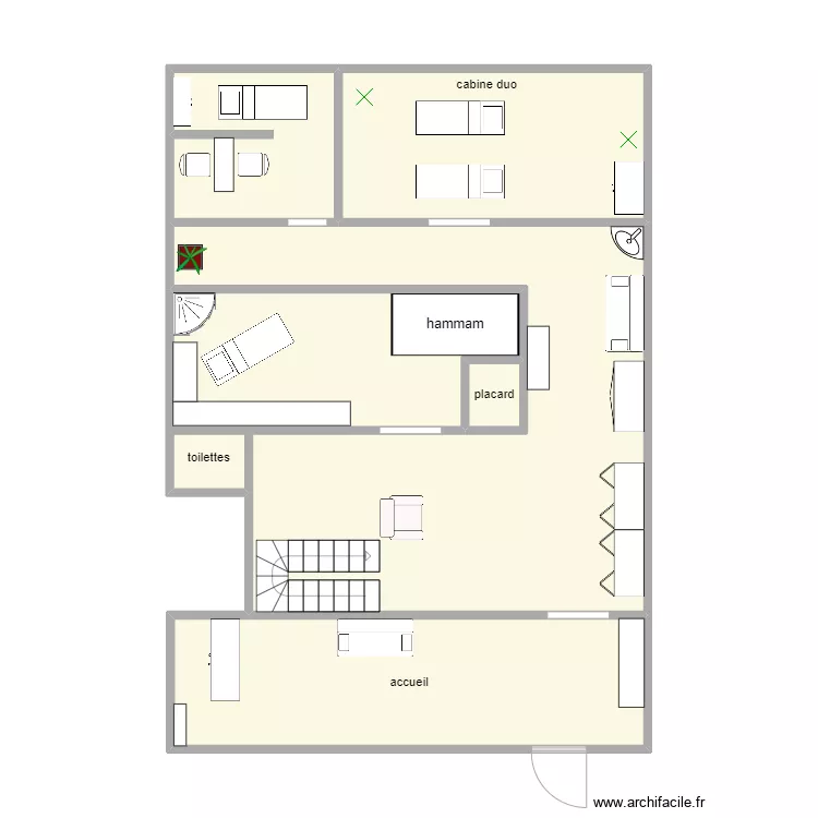 spa sourve d'hylé. Plan de spa sourve d'hylé. Plan de