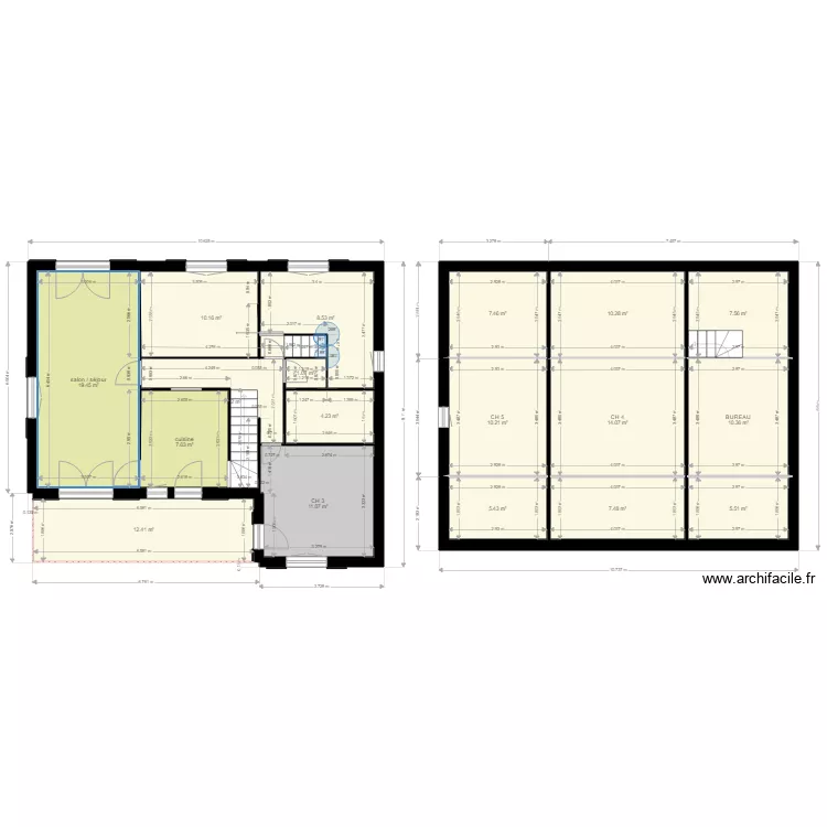 maison 2. Plan de maison 2. Plan de
