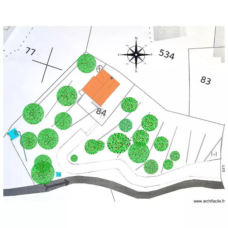 menton toiture 2. Plan de 