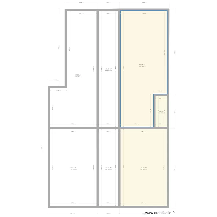 plancher 2 version 3. Plan de 