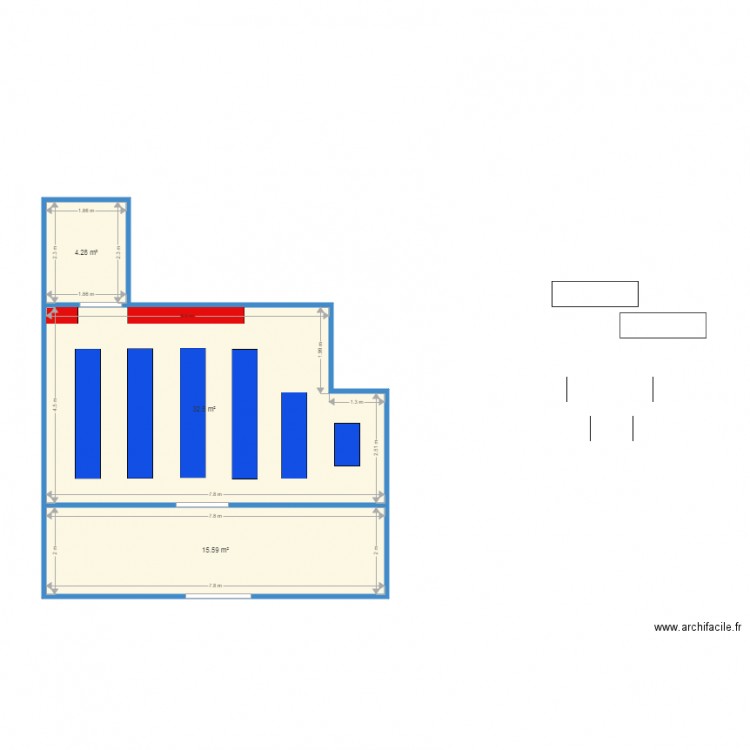 STOCK 1. Plan de 0 pièce et 0 m2