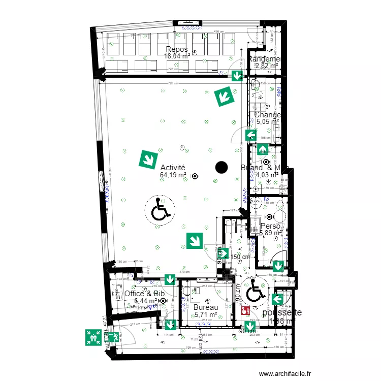 93 Aubervilliers Motte 1 URBA PROJET V ArL 250622 JR EVACU. Plan de 93 Aubervilliers Motte 1 URBA PROJET V ArL 250622 JR EVACU. Plan de