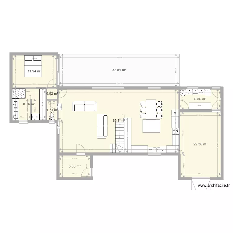 MAISON. Plan de 