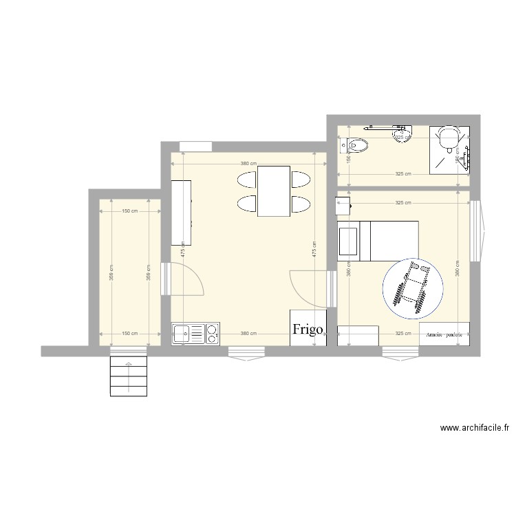  Lavenant 1. Plan de 0 pièce et 0 m2