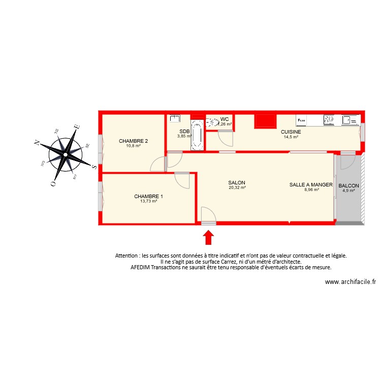 BI 6439. Plan de 0 pièce et 0 m2