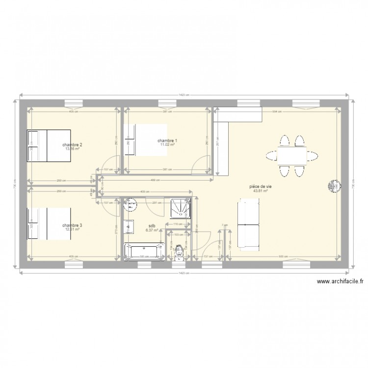 legand2. Plan de 0 pièce et 0 m2