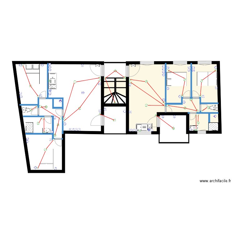 Appartements GARCIA. Plan de 0 pièce et 0 m2