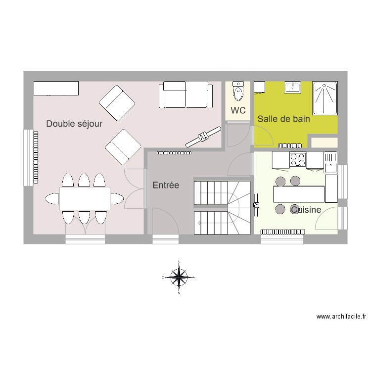 LOCATION SIBILE EDMOND CLAUDINE. Plan de 0 pièce et 0 m2