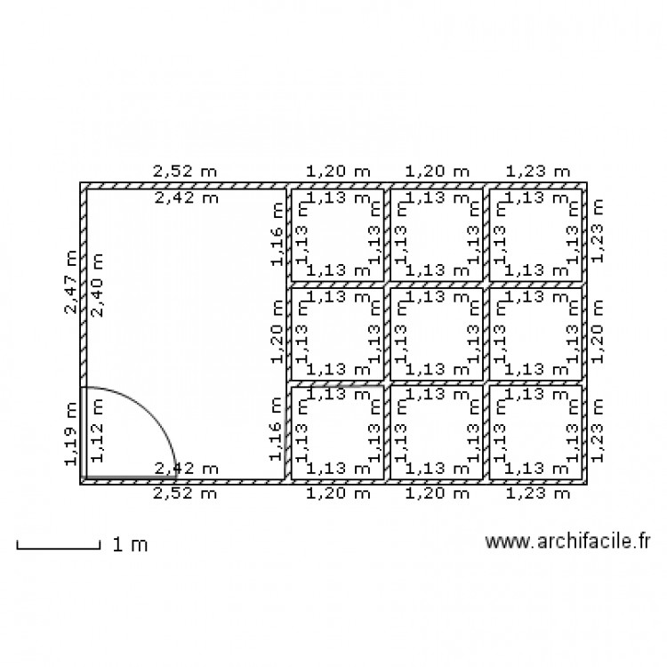 local fumeur champo 1. Plan de 0 pièce et 0 m2